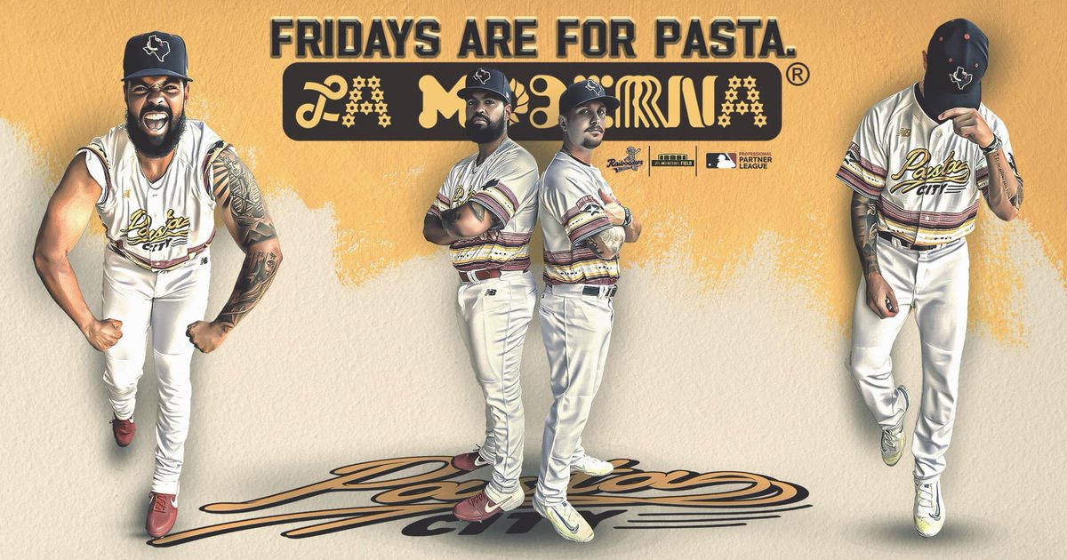 CRRBaseball's tweet photo. IT'S PASTA TIME! ๐โพ
Gates open at 6pm for the first Pasta City & Firework Friday night of the summer!
๐ซhttps://t.co/oNSp3kM6MD
#AllAboard #railroaderbaseball #pastacity https://t.co/g8BNgVQPCZ