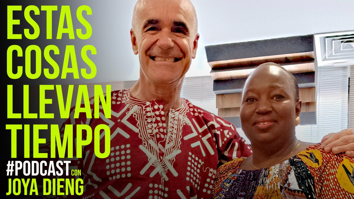 Tenía muchas ganas de anunciar esta conversación tan especial con la trianera más conocida en Senegal. Joya Dieng es alegría e inspiración, siempre. Contágiate de su sonrisa en mi #podcast. open.spotify.com/episode/2sRO4r…