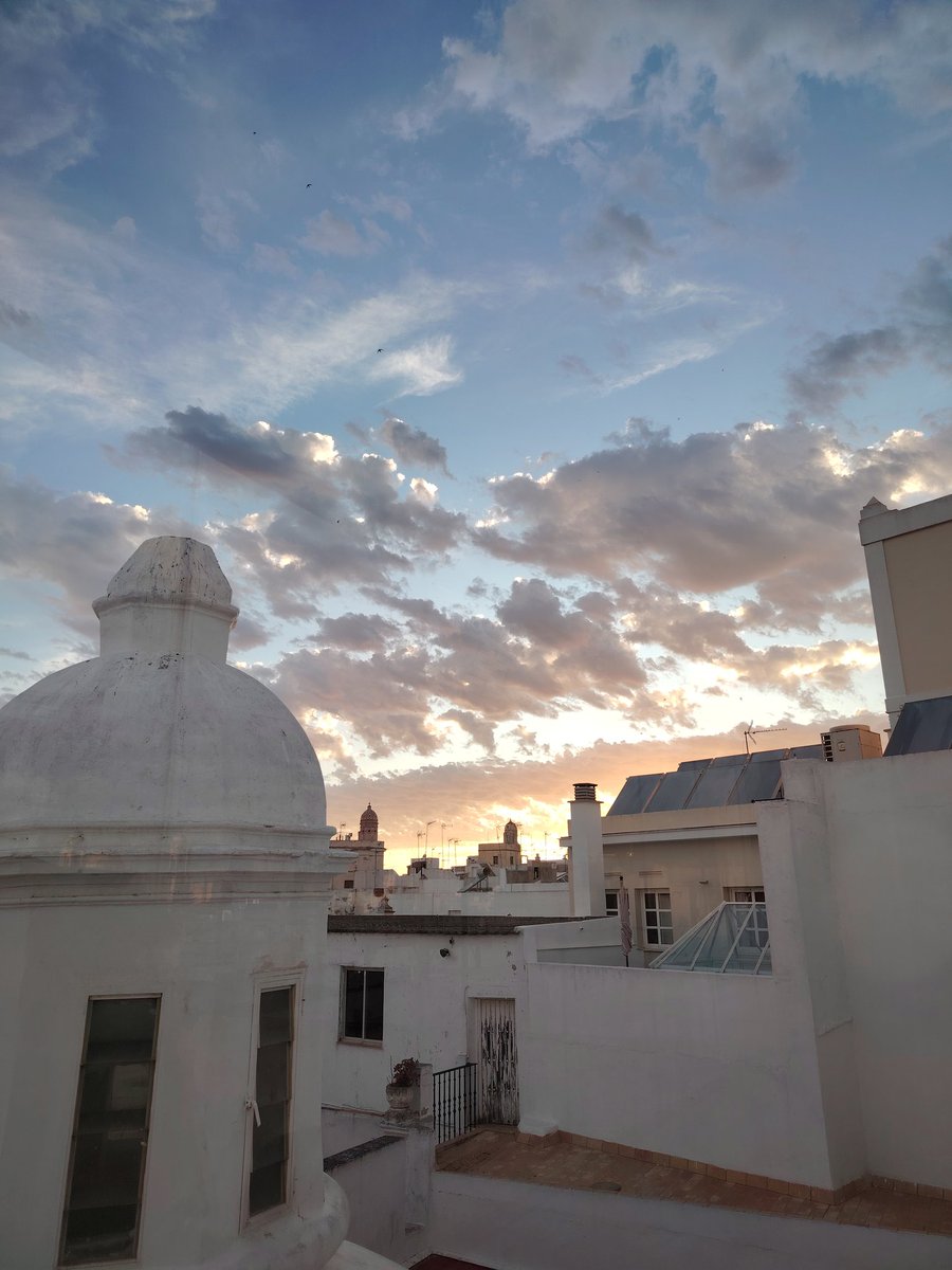 Ese cielo de Cádiz... @APCadiz #puestadesol