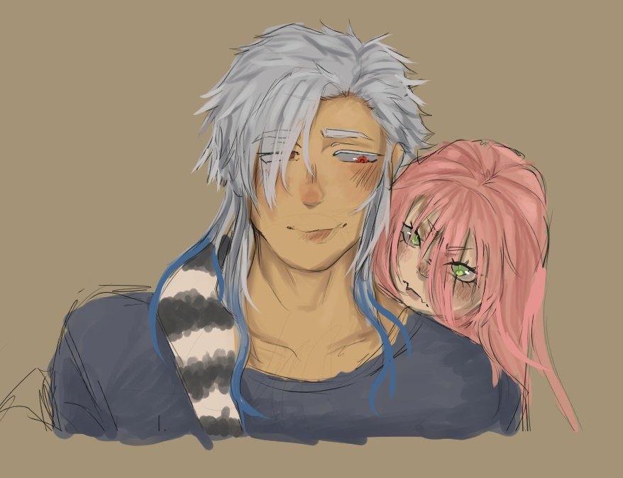 Ethan (oc de un amigo mio) y Shio (mi oc), hace rato no los dibujaba , me re gusto el resultado

#art #ArtistOnTwitter #ocart
