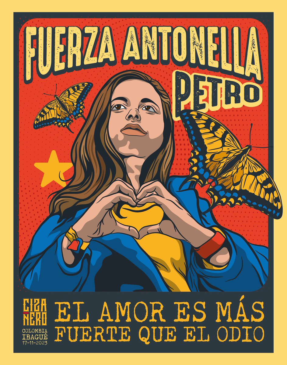 Cuántos Colombianos le envian FUERZAS a la niña Antonella Petro, contra el odio destilado por la derecha fascista 🇨🇴🙋?