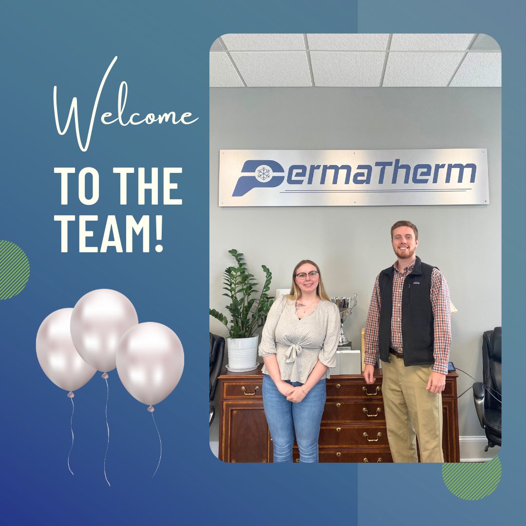 We are very excited to welcome both Kameron and Caleb to the PermaTherm family! They are both joining our Inside Sales Dept. and officially completed their 1st week in role!
👏🎉

#PermaThermFamily #WelcomeToTheTeam #NewHire