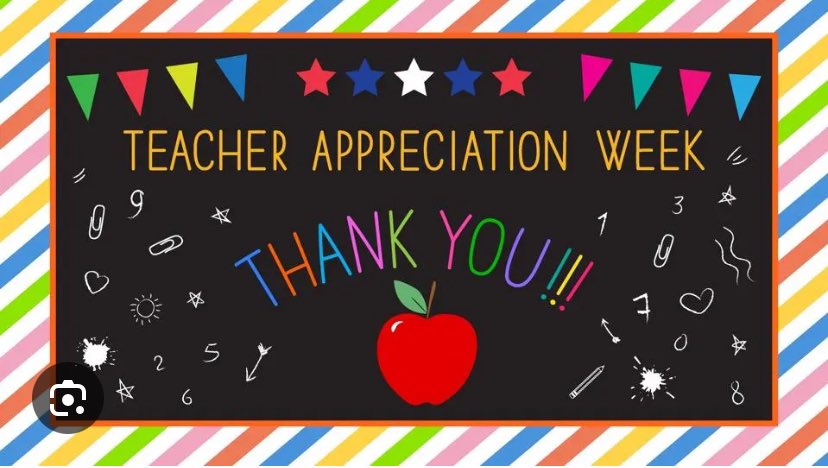 Happy Teacher Appreciation Week! Thank you to all of the wonderful educators at SSHS who work to create great learning experiences for our students day in and day out! We appreciate you! @RVCSchools