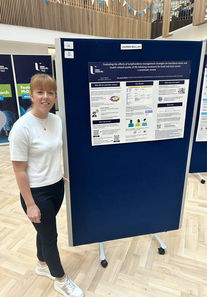 Cancer_Care_UU (@cancer_care_uu) on Twitter photo 🌟 Superb poster presentation from PhD researcher <a href="/LaurenMullan4/">Lauren Mullan</a> <a href="/UlsterUni/">Ulster University</a> #ResearchFestival <a href="/UlsterUniPhD/">Doctoral College</a> 👏🏾#ProudofUU 🌟 Superb poster presentation from PhD researcher <a href="/LaurenMullan4/">Lauren Mullan</a> <a href="/UlsterUni/">Ulster University</a> #ResearchFestival <a href="/UlsterUniPhD/">Doctoral College</a> 👏🏾#ProudofUU