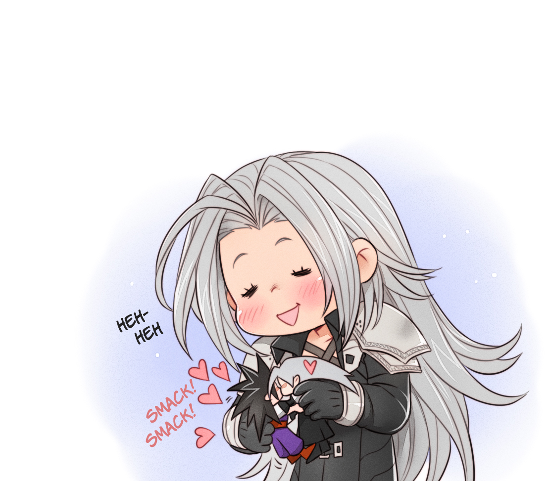 big child~ 🤗✨ #FF7 #ZackFair #Sephiroth