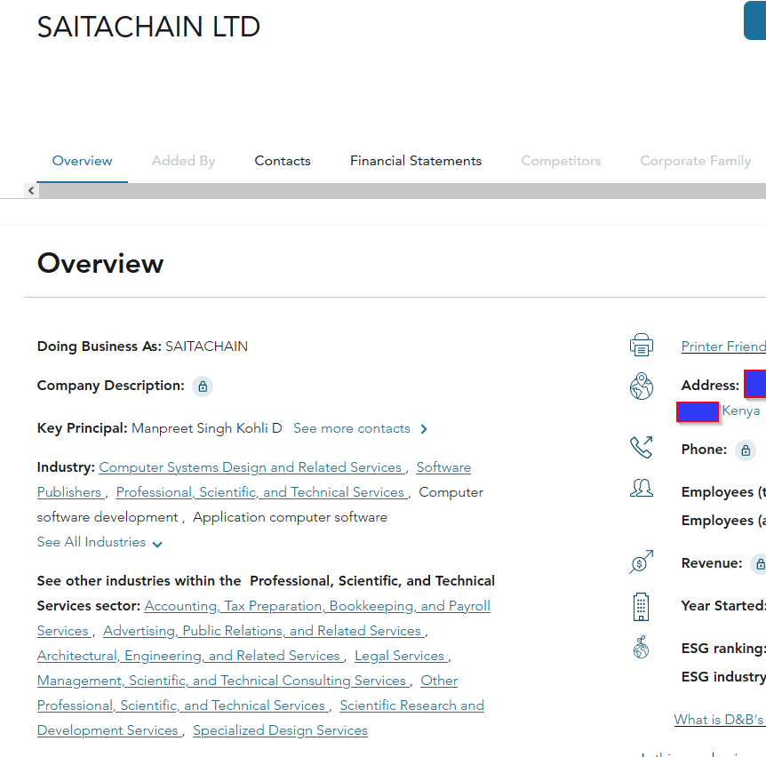 Look at what I found 🔥 #SaitaChain LTD registred in Kenya (I found it via google via public data). Some looks for tomorrow or day after. But Mkay looks for long term future, to ensure next generations will be part of this ecosystem. And this is the vision which I love to…