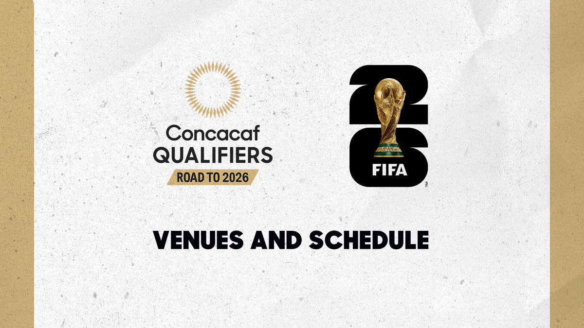 Concacaf confirms schedule for region’s men’s World Cup Qualifying matches taking place in June 2024 Click here for more information ➡️ bit.ly/4bwsvxA 🔗
