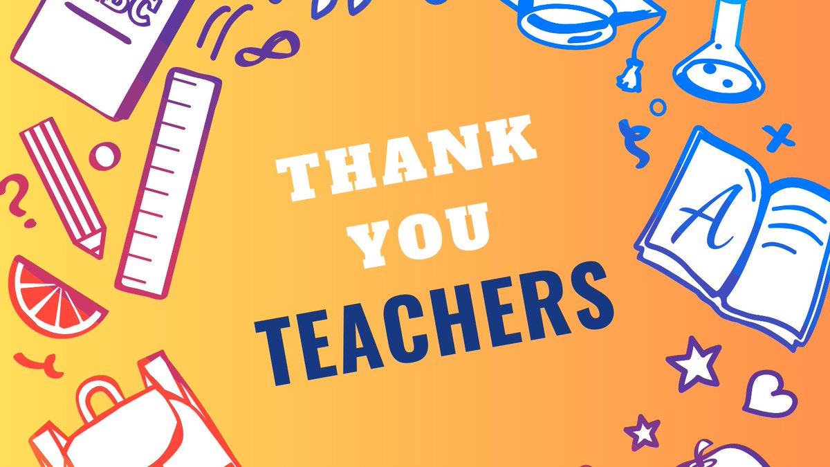 This Teacher Appreciation Week, we'd like to thank all of the INCREDIBLE teachers that work with our students every day. Together, we're helping youth to acheive great things!

#teacherappreciationweek #thankyouteachers #gratitude