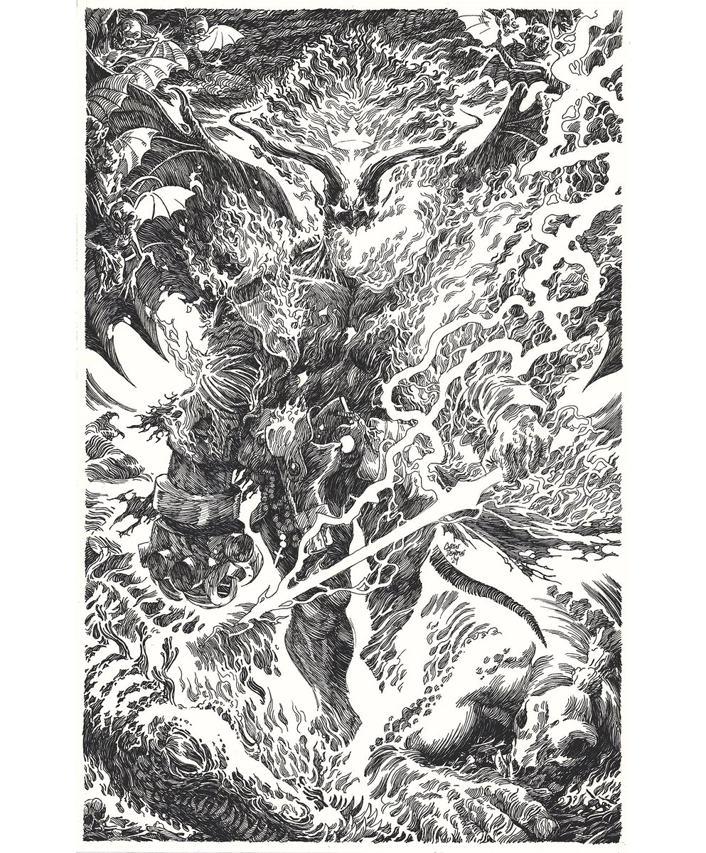 Hellboy in hell.
Commission for Jude.

Hellboy en el infierno.
Comisión para Jude.
-
-
-
-
-
-
#hellboy #hellboyinhell