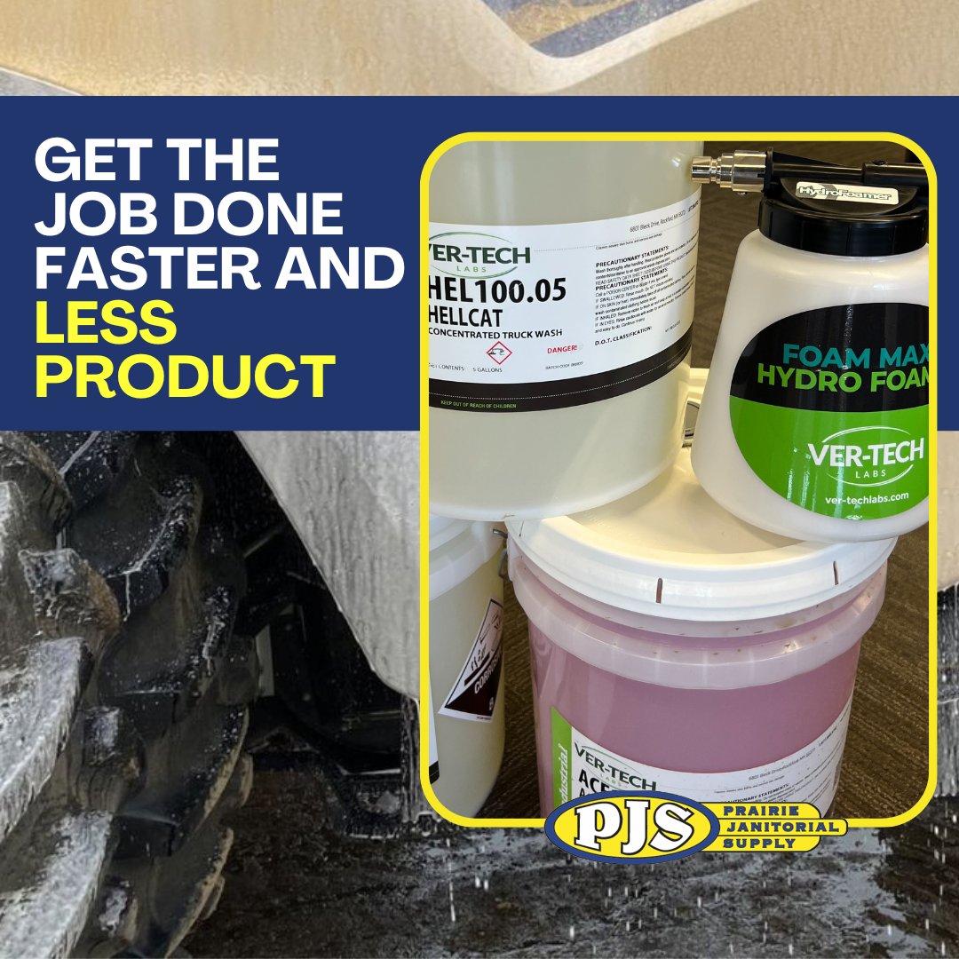 Get the job done quicker with Ver-Tech Labs Truck Wash detergents! 🧽🫧 Perfect for cleaning farm equipment or those big vehicles. Send us a message and we’ll help you find your nearest dealer. #citymj #moosejaw #saskag #saskfarm #saskfarmers #farmlife #sasklocal