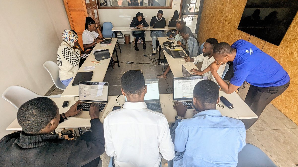 Retour en image de notre atelier de ce 10 mai à #Goma pour la célébration du mois Africain 2024 en #RDC. + Articles ont été créés sur @Wikipedia & @wikidata en rapport avec l'Afrique Merci à tous les participant-e-s et collaborateurs @afroCROWDit @go_innovation @SherryAntoine7