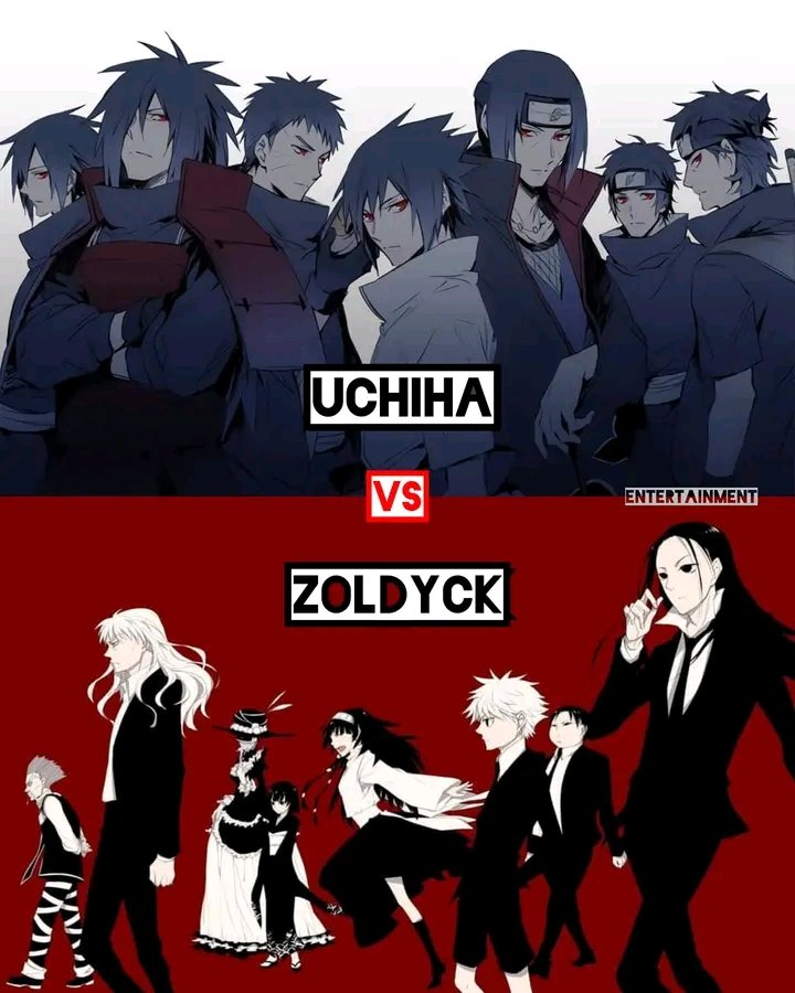 Which family is winning Uchiha or Zoldyck ?