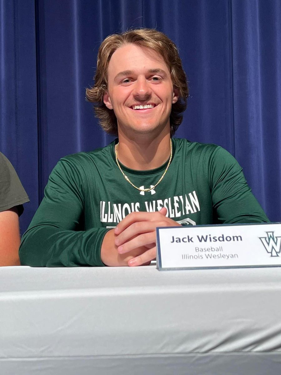 BQuillmanQcast's tweet photo. .@BaseballIWU has landed Jack Wisdom from Bloomington Central Catholic HS. 

Huge one.

#d3b https://t.co/HFK8L5ZgV3