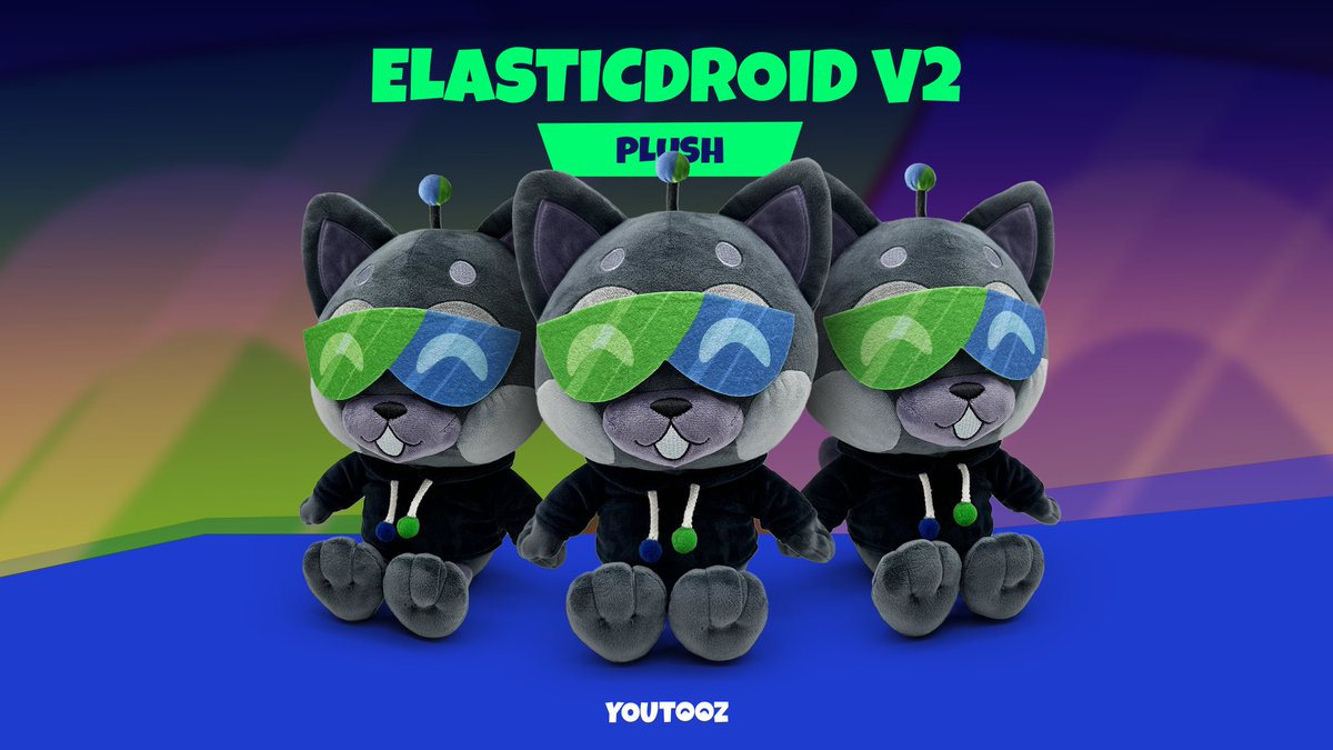 NO WAY! ANOTHER ELASTICDROID PLUSHIE? You best believe it 💯 Dropping May 17th! Keep an eye out!