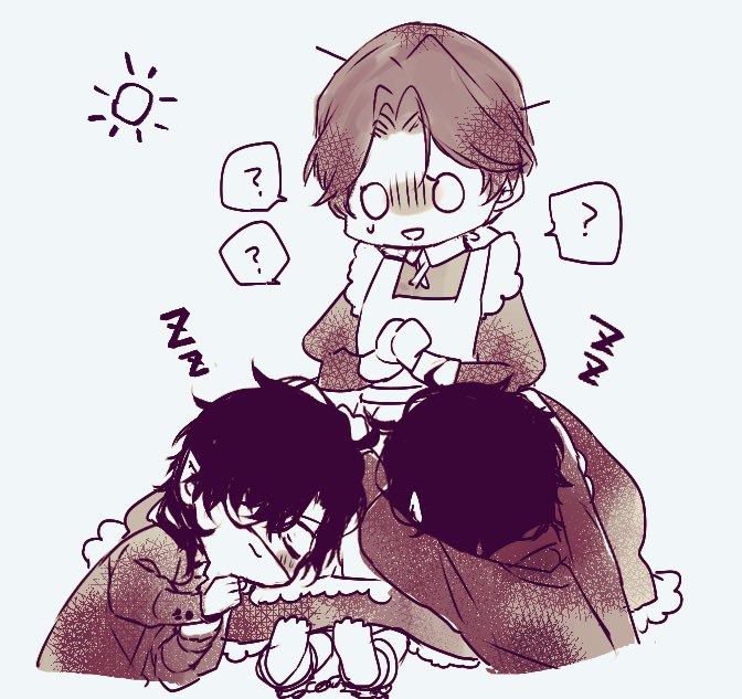 メイドの日なのに何も描けなかったので前に描いた男妈妈置いとこ…🦇
またリベンジしたい… 