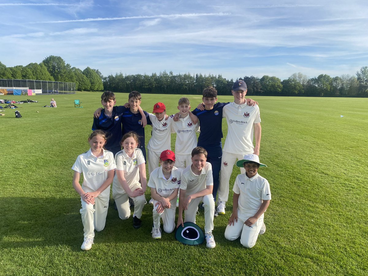 U13 County Cup Cricket team visited Norwich School this afternoon. On a tricky pitch we stumbled to 75 off our 20 overs. An outstanding team bowling/fielding performance saw us dismiss our hosts for 73 to win by 2 runs! Stats to follow… Amazing from all of the team! 🏏👏🏏👏