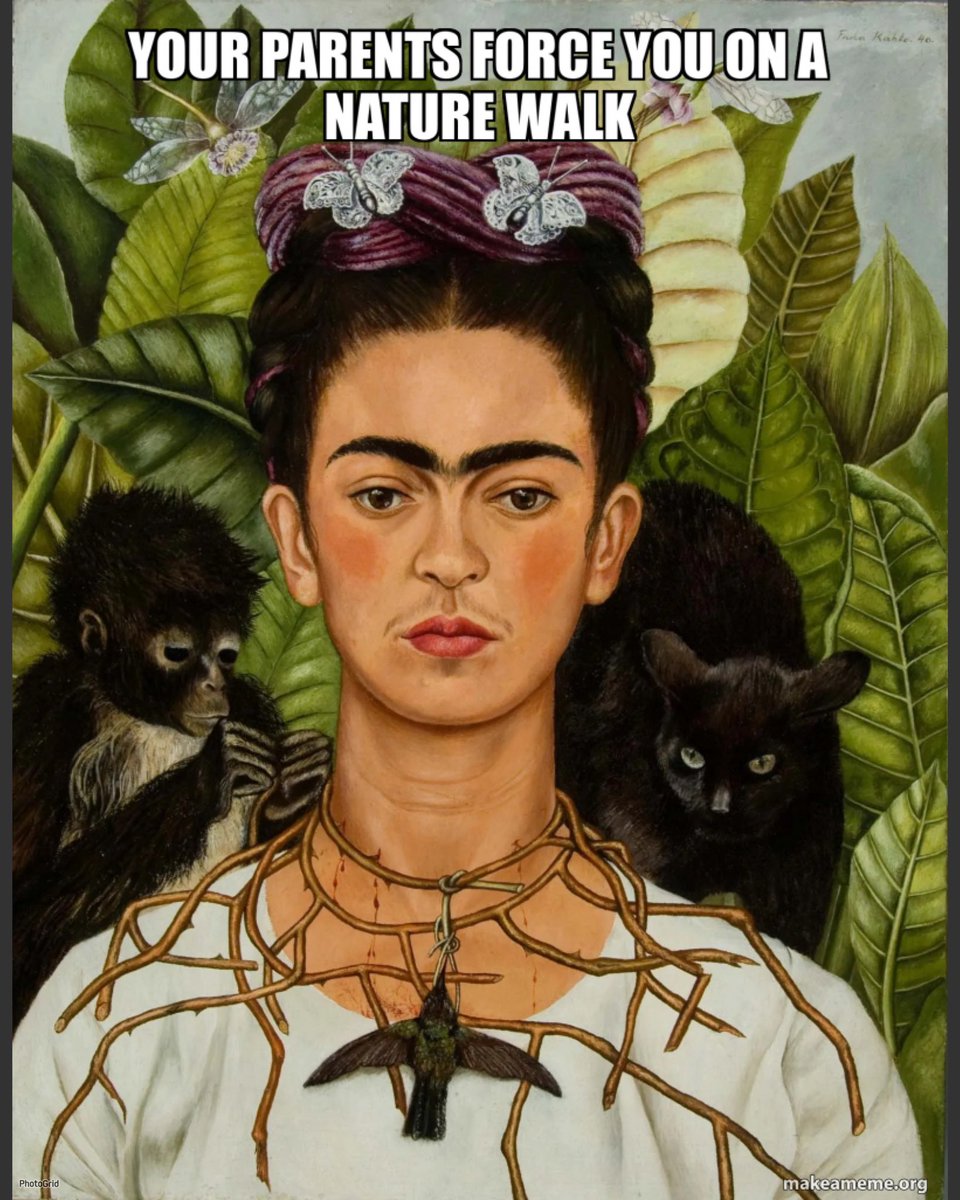 During state testing, art students had a contest to “Meme the Masterpiece.” Students wrote humorous memes for famous paintings by Picasso, Magritte, and Kahlo, then they voted on their favorite one. These are the winning memes!

#arted #arteducation #artmemes #listentolearnxrds