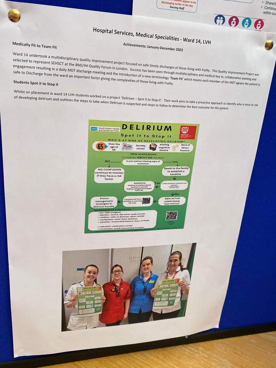 Christine Shannon (@cmnshannon) on Twitter photo Got this sent to me today, it was on a display in LVH celebrating the great work nurses do
Actually got to see our poster on the walls of LVH last week
<a href="/QUBSONM/">QUBNursing&Midwifery</a> <a href="/GaryMitchellRN/">Gary Mitchell</a> Got this sent to me today, it was on a display in LVH celebrating the great work nurses do
Actually got to see our poster on the walls of LVH last week
<a href="/QUBSONM/">QUBNursing&Midwifery</a> <a href="/GaryMitchellRN/">Gary Mitchell</a>