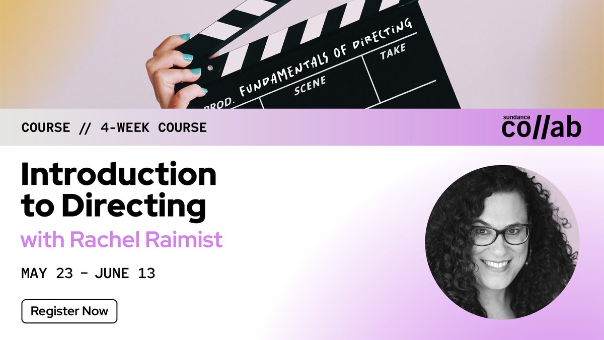 With an experienced film director as your guide, this four-week course will provide you with a fundamental understanding of the craft. This course will provide you with an entry point into the art of filmmaking. Register here: bit.ly/4bBEFW1