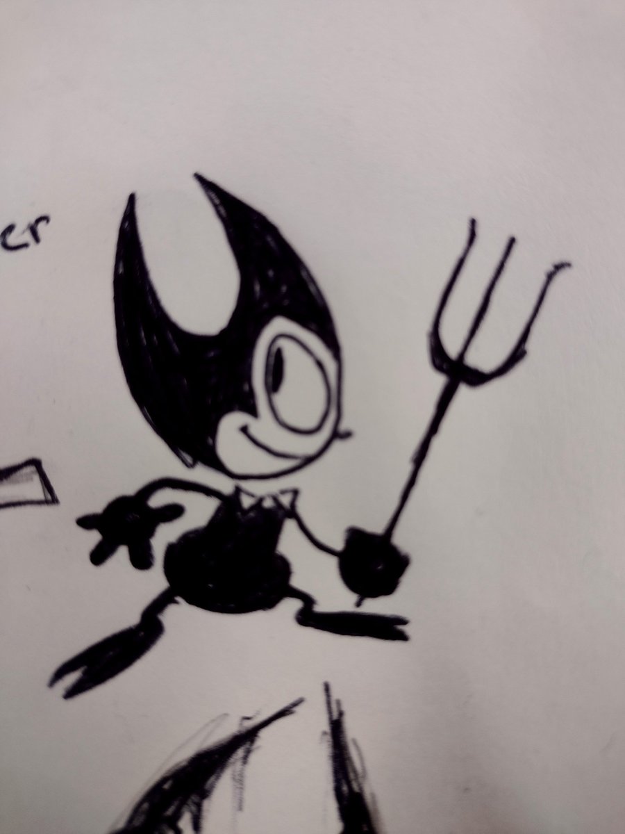 Inspired by @cocksucker59 more simplified drawings of my bendy !
#BENDY #BATIM #batdr