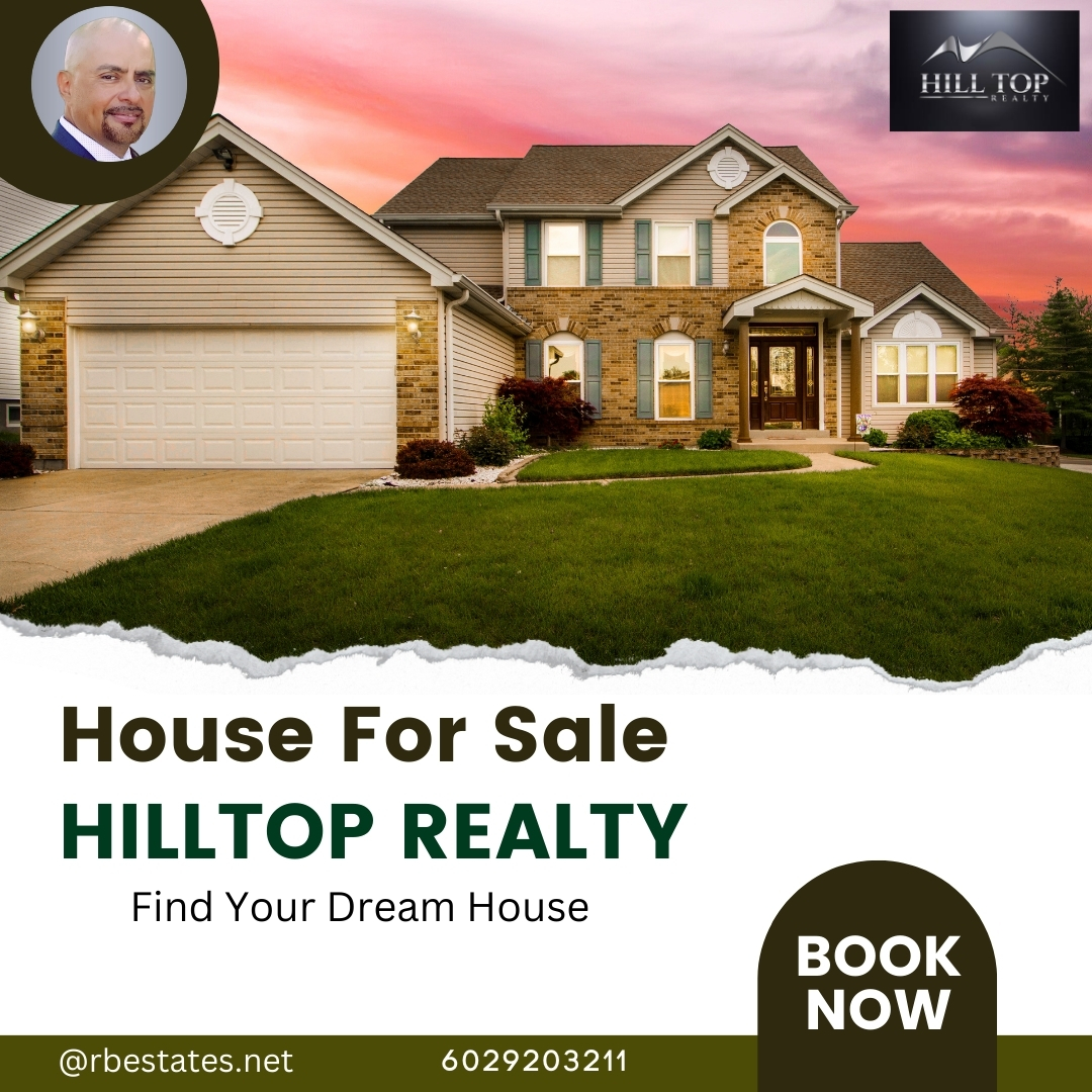 'Elevate your living experience with Hilltop Realty – where every home tells a story. 🏡✨ 

🎥 6029203211
🎥 rbestates.net

#HilltopHomes #HomeStory #RealEstateJourney #DreamHome #PropertyPerfection #HouseHunting'