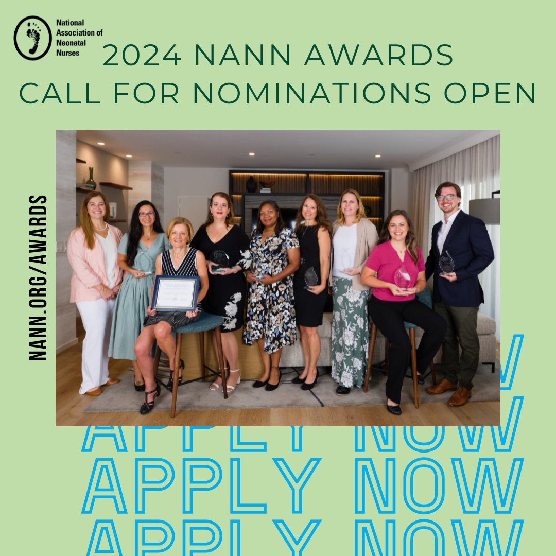 Add some feel-good vibes heading into your weekend and nominate a fellow neonatal nurse for a NANN Award! nann.org/about/awards