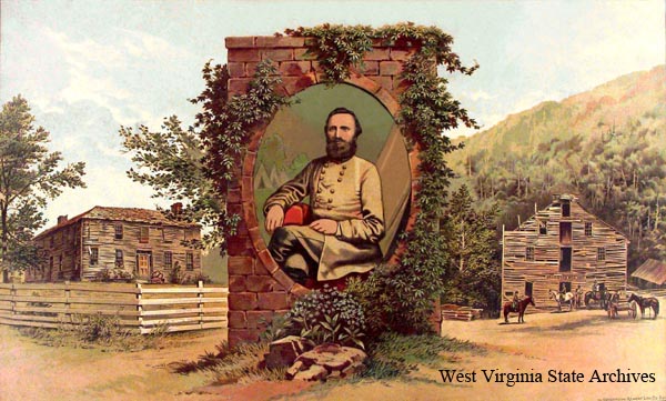 Confederate General Thomas Jonathan 'Stonewall' Jackson, who was born in western Virginia and raised at Jackson's Mill in Lewis County, died of wounds received in the Battle of Chancellorsville on May 10, 1863.

archive.wvculture.org/history/thisda…

#WVHistory