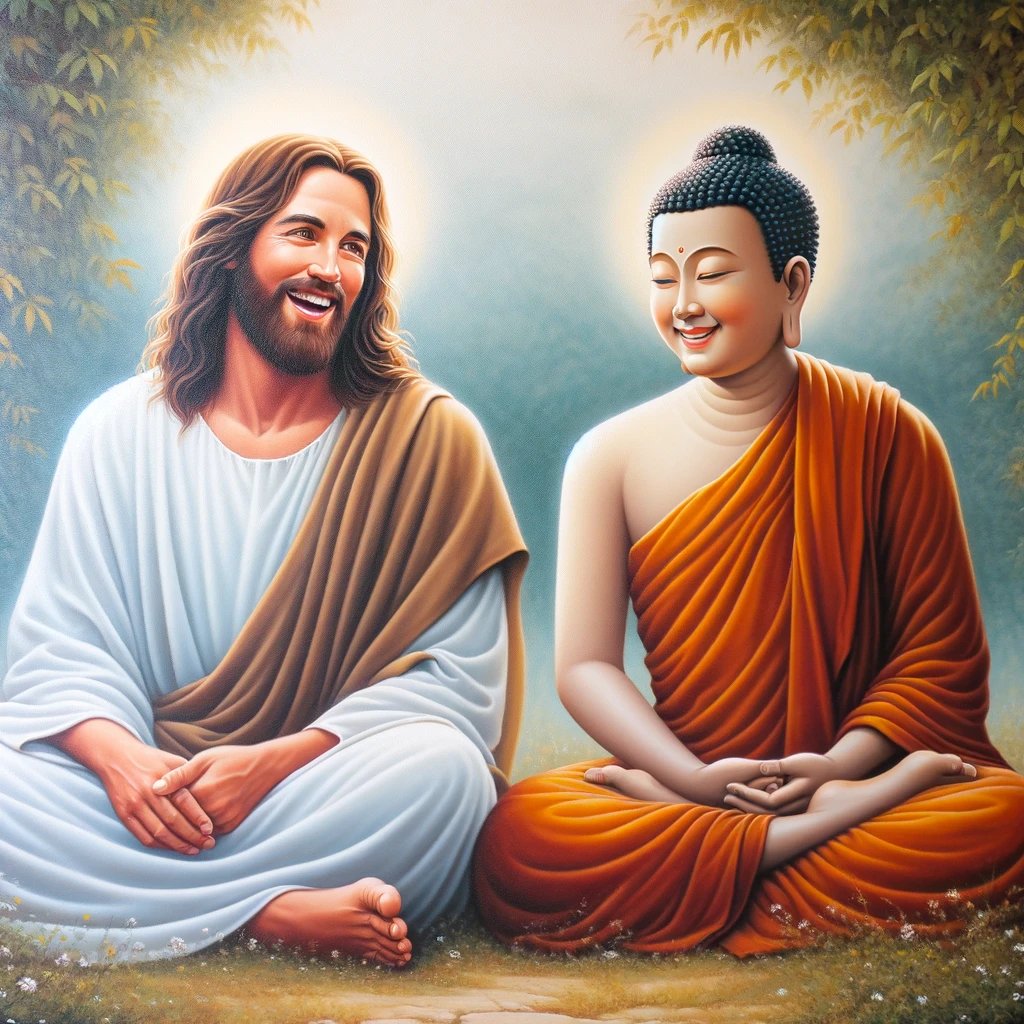 Most of what was recorded from Master's like Christ & Buddha were their teachings. And so we perceive them purely from the limited perspective of their teachings alone. We have a tendency to see them as totally perfect & flawless humans - unlike 'me'. But they still chilled…