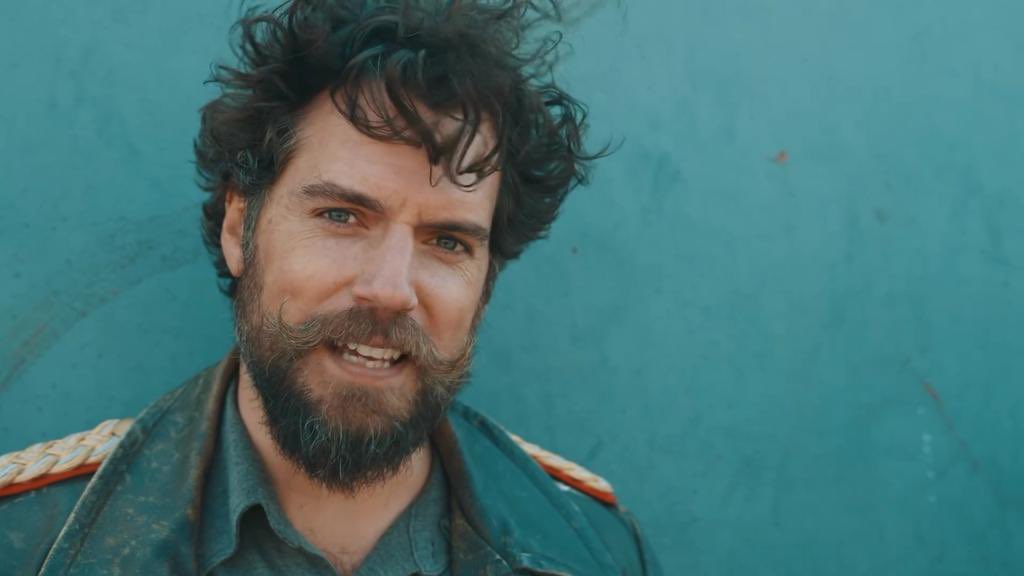 O nosso barbudo favorito - Henry Cavill - como Major Gus March Phillips nos bastidores de The Ministry of Ungentlemanly Warfare.