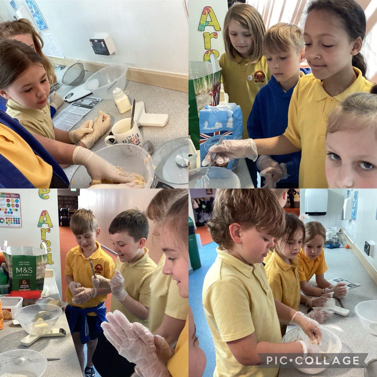 Year 4 have been focusing on instructional writing this week, and as part of our topic of being proud to be Welsh, we have been making some delicious Welsh cakes!🤤❤️🏴󠁧󠁢󠁷󠁬󠁳󠁿