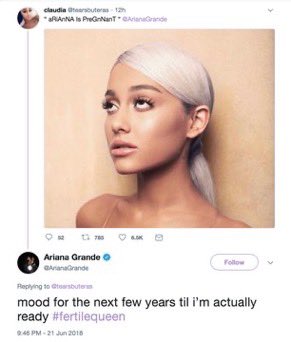 ariana’s most iconic tweets: 
a (ongoing) thread🧵