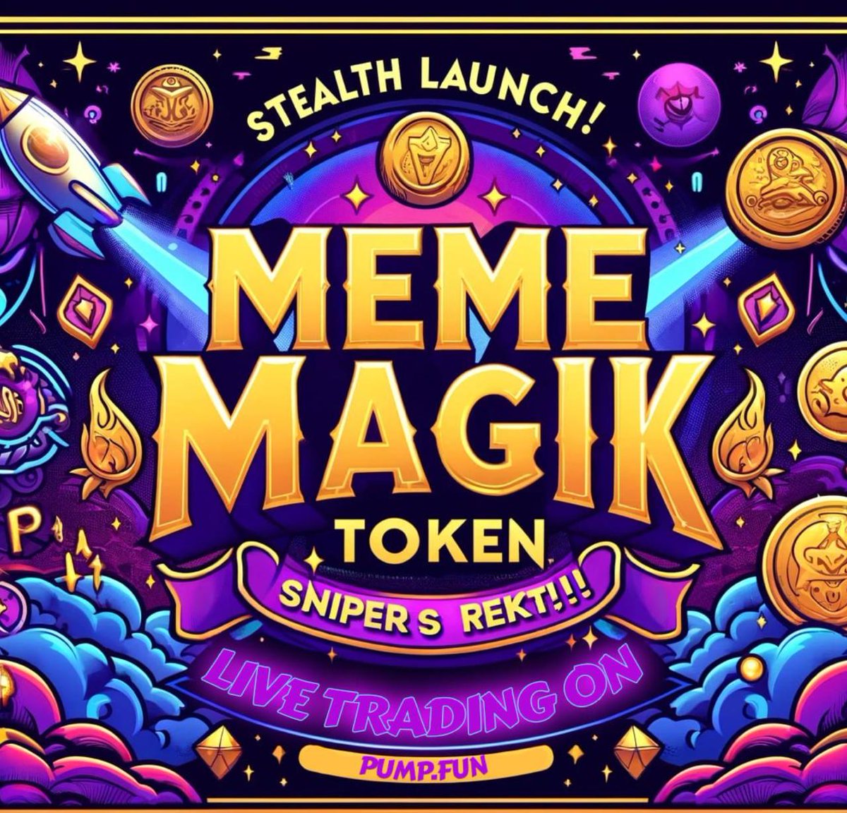 🚨🔥 ATTENTION ALL DEGENS! 🚨🔥 The stealth launch you've been waiting for is here! Dive into the magik with $MMGK on Pump.fun and secure your spot on the ground floor of this fairlaunch! 💥✨ Don’t miss your chance to ride the wave to many x’s! 🌊🚀 🔗
