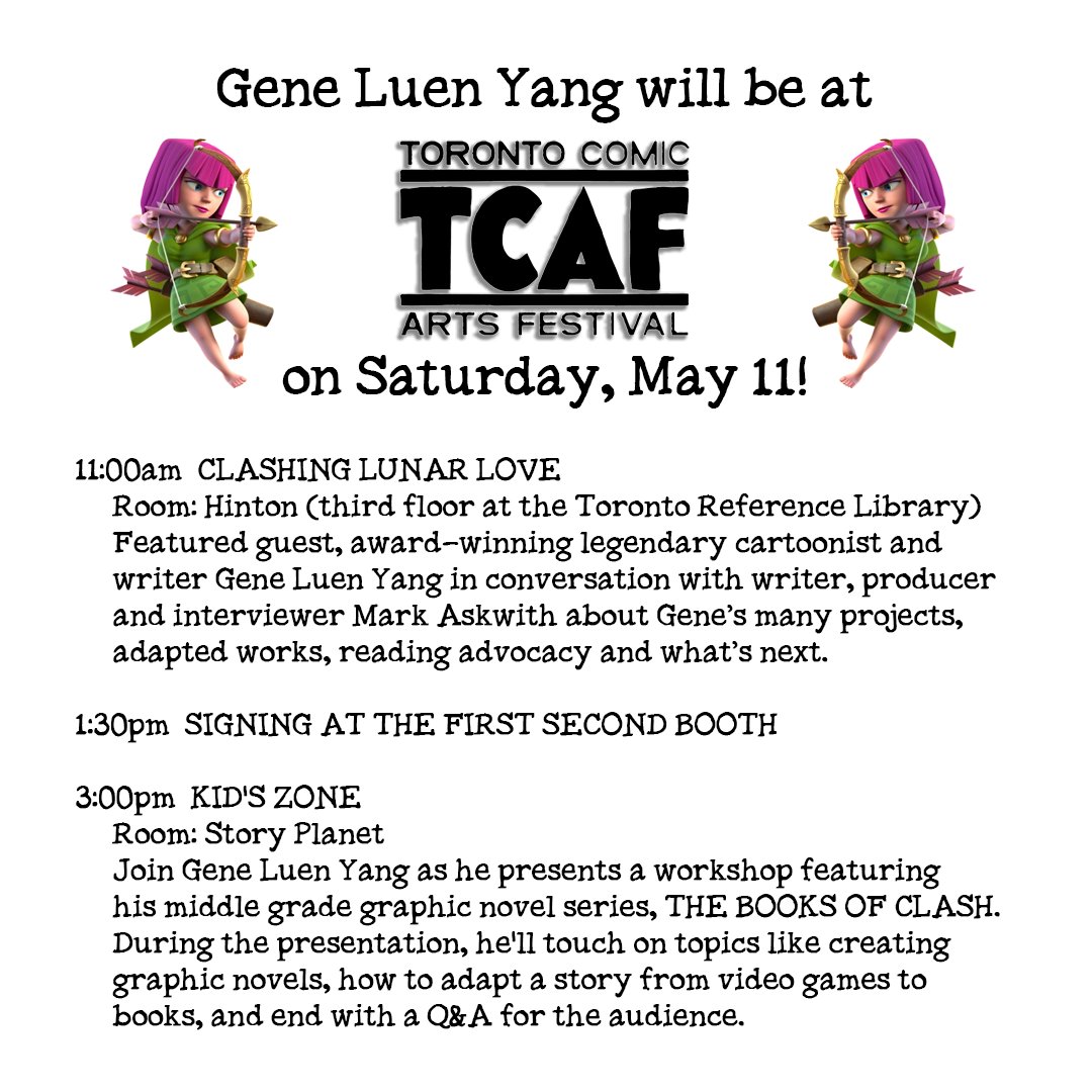 I'm going to be at TCAF this Saturday 5/11! Hope to see you there!