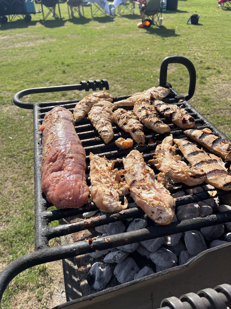 CamdenRiley's tweet photo. It’s gameday y’all! Grillin’ time! #omahogs #thisisbaseball #hogpen #baumwalker https://t.co/o40pmbpwFL