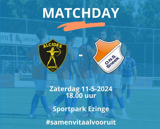 ONSSneek's tweet photo. MATCHDAY 🆚 @Alcides1907!
➡️ De voorbeschouwing van SiVi: https://t.co/6xzgvPnTNe
#alcons https://t.co/m8hxiq6p59