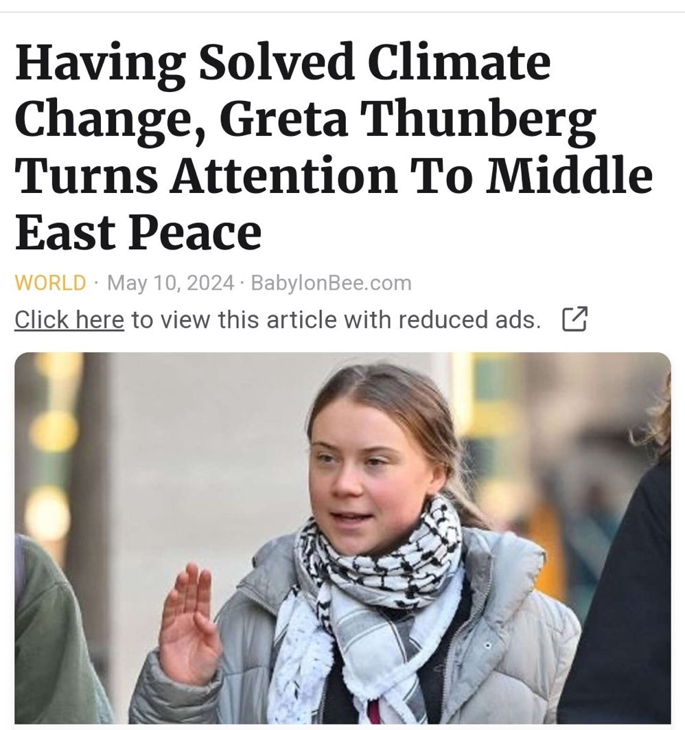 Greta Thunberg has never ever mentioned anything about Genocide of 500K Yezidis by lSlS where 10K men were killed for refusing to convert to lsIam, 7K women were kidnapped and raped and 2703 Yezidis who are still missing since 10 years. She advocates for Hamas!