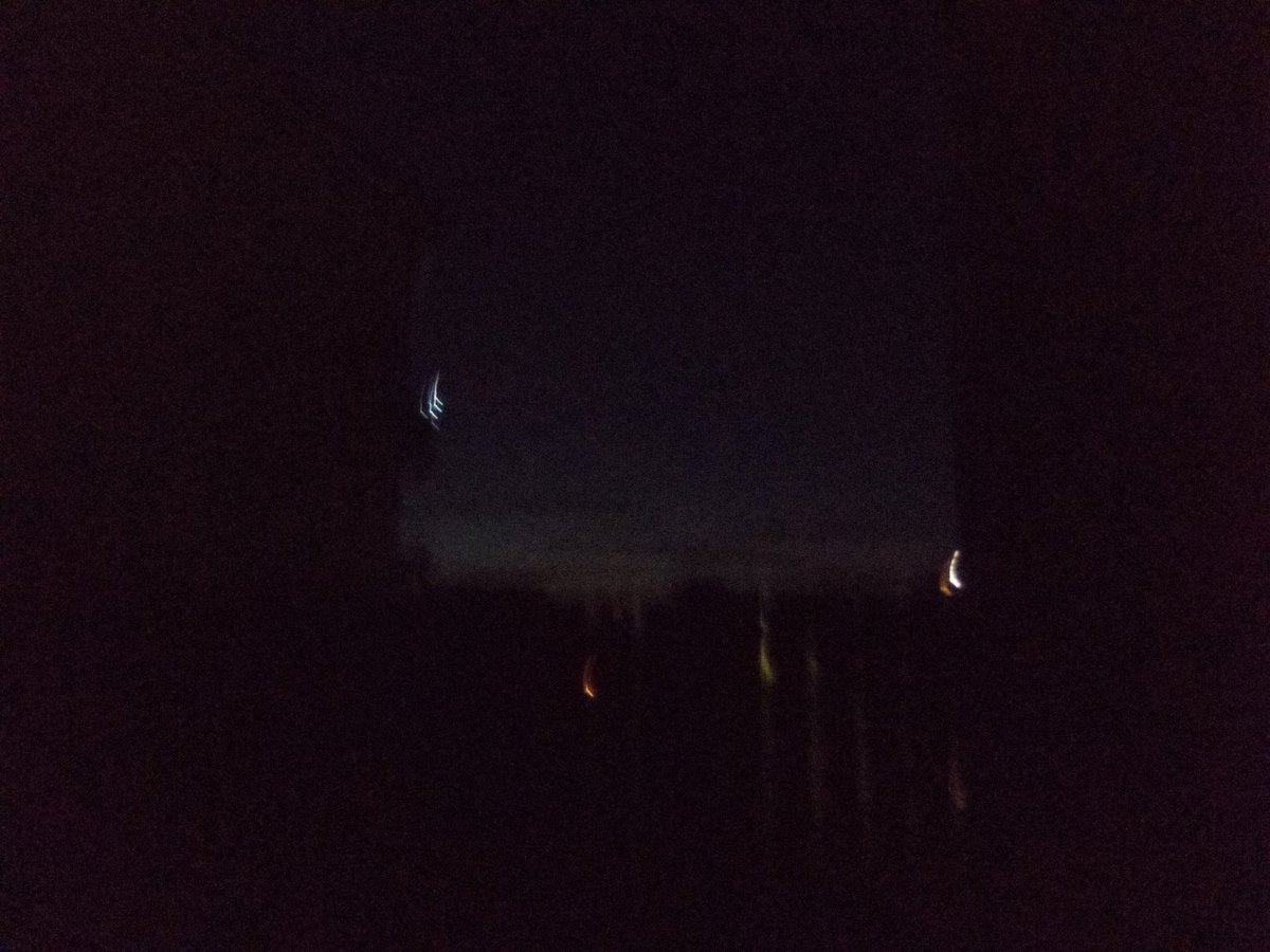 #aurora it's either the northern lights, twilight or the dying embers of a burning motor