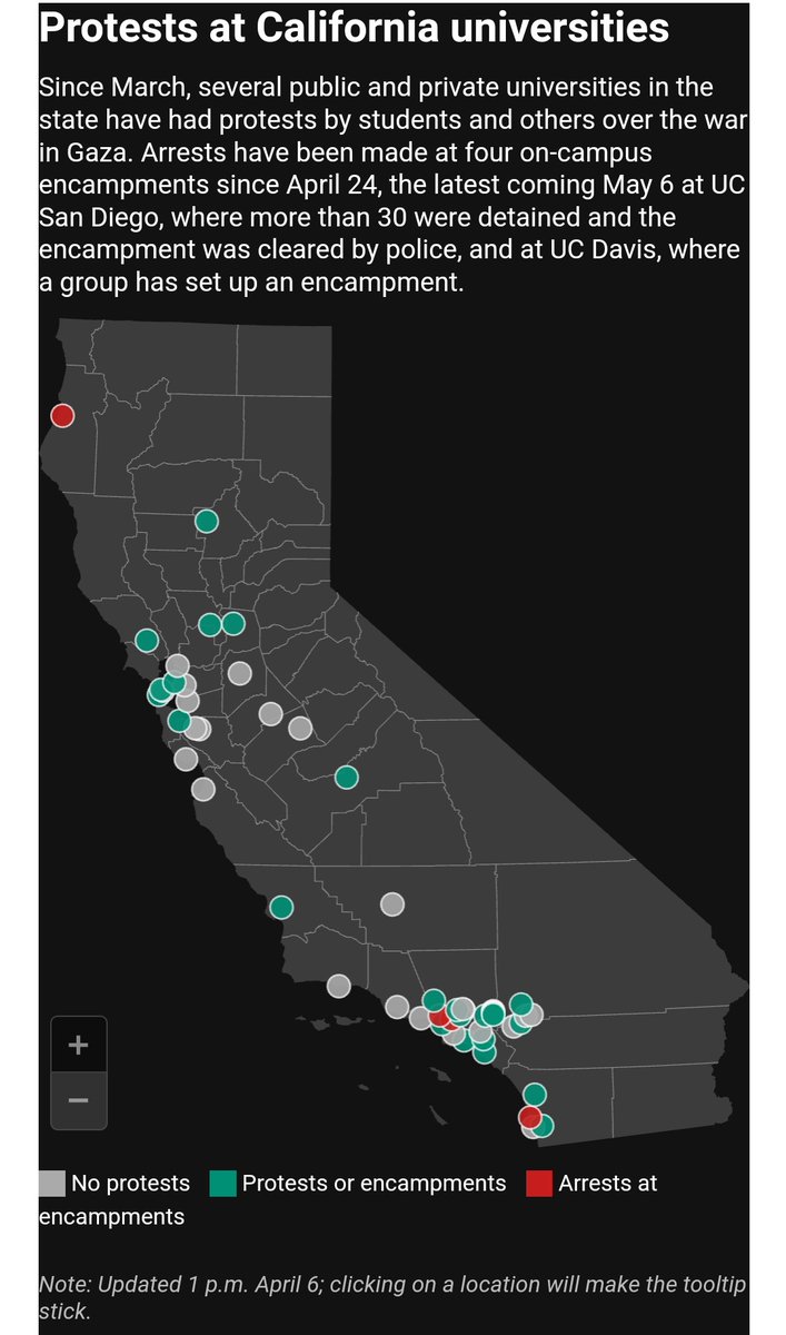 Sacramento Bee: 'California Gov. Gavin Newsom says he’s ‘against divestment’ after Sac State changes policy language'

@sacstate has met ALL of our demands after 10 days of camping and occupying 'Gaza Plaza' (Sac State's Library Quad).

sacbee.com/news/politics-…