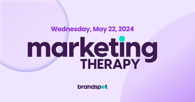 🕝 Dont miss out on Brandspot’s inaugural Marketing Therapy Event, held May 22nd, 2024 from 4-6pm! Join us for an evening of networking with Ottawa’s networking community. RSVP now! lnkd.in/gvCX7Xyc Let’s unwind, connect, and conquer marketing challenges together!