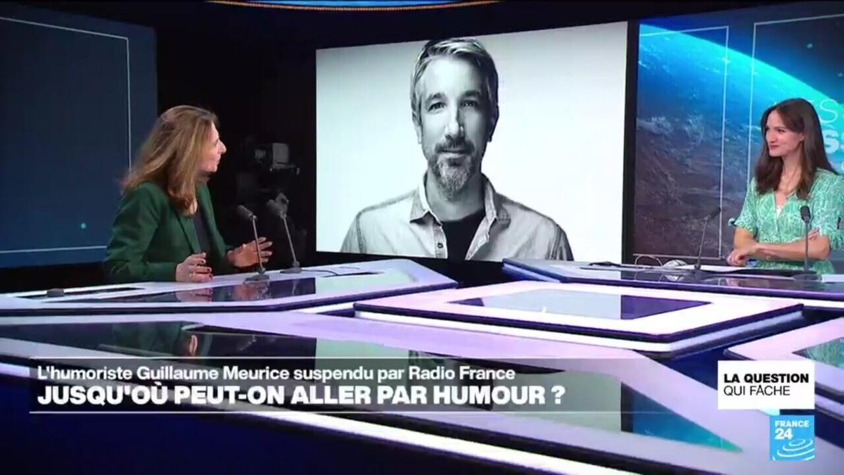 La question qui fâche - Affaire Guillaume Meurice : jusqu'où peut-on aller par humour ? ➡️ go.france24.com/oiI