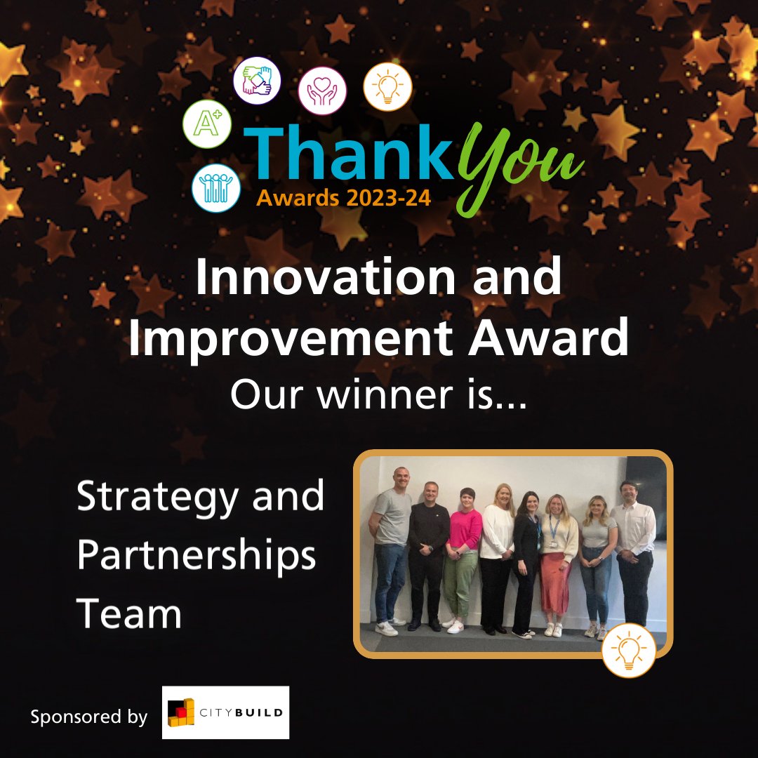 💡 Innovation is the driving force behind progress, and our Innovation and Improvement Award winner highly represents this outlook. Congratulations to Strategy and Partnerships Team for their innovative approach in improving services and research at WHH! #ThankYouWHH