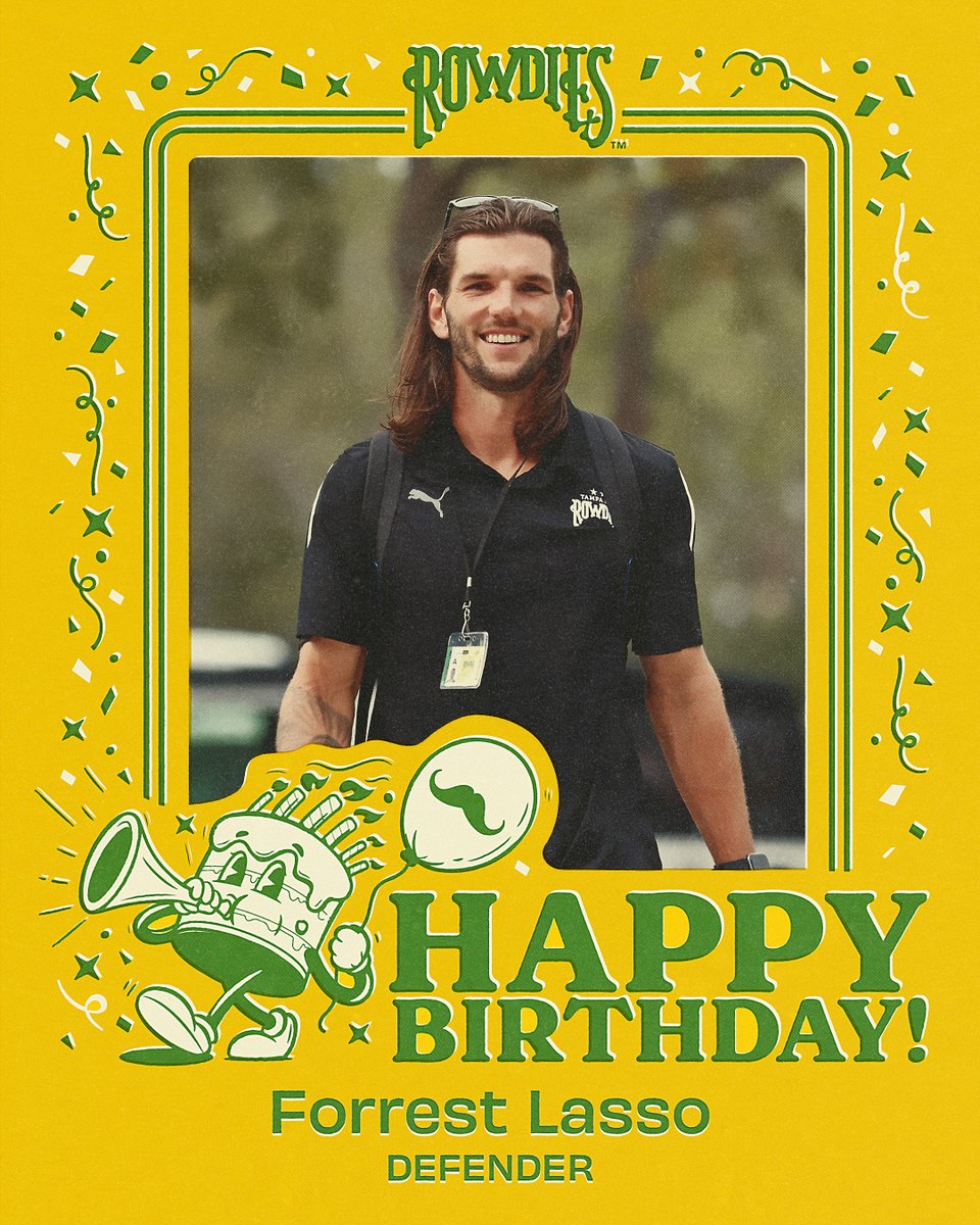 Happy happy birthday to the one and only <a href="/folasso/">Forrest Lasso</a> 🥳