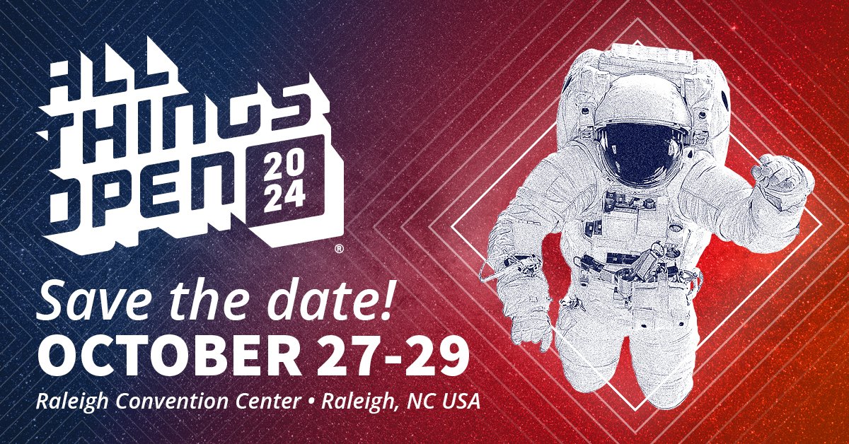 We are honored to be a media partner this year for the 12th @AllThingsOpen with @OSJobHub 2024.allthingsopen.org #events #OpenSource #community #FOSS #ATO24