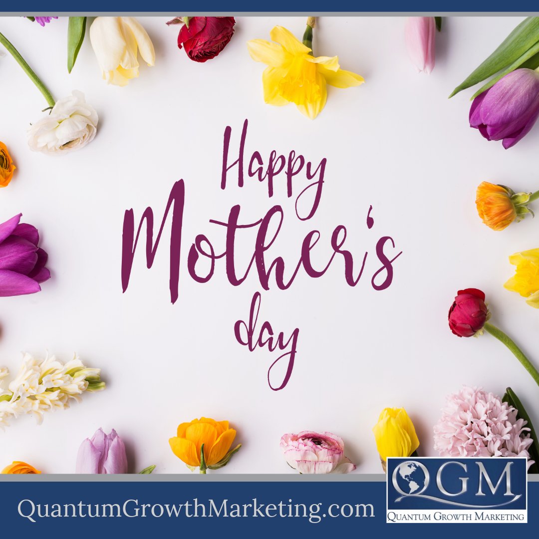 💐 Sending love and gratitude to all the amazing moms on this special day. Discover More: quantumgrowthmarketing.com You have given us so much, and today, we celebrate you! 🎉 #HappyMothersDay #MothersDay #HappyMothersDay2024 #MothersDayWeekend #MothersDay2024