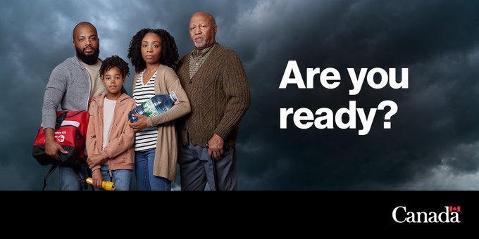 In 2024, Emergency Preparedness Week runs May 5 through May 11. The national theme for the week is 'Be prepared. Know your risks. Visit getprepared.ca (or your EMO or local website) for more resources to help you and your family prepare for all types of emergencies.