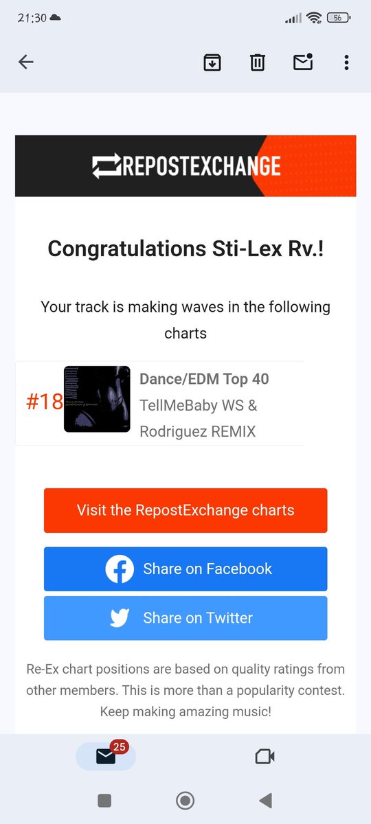LexSti's tweet image. Sti-Lex Rv. hits #18 on the Re-Ex Dance / EDM Chart @repostexchange repostexchange.com/charts/dance-e…
