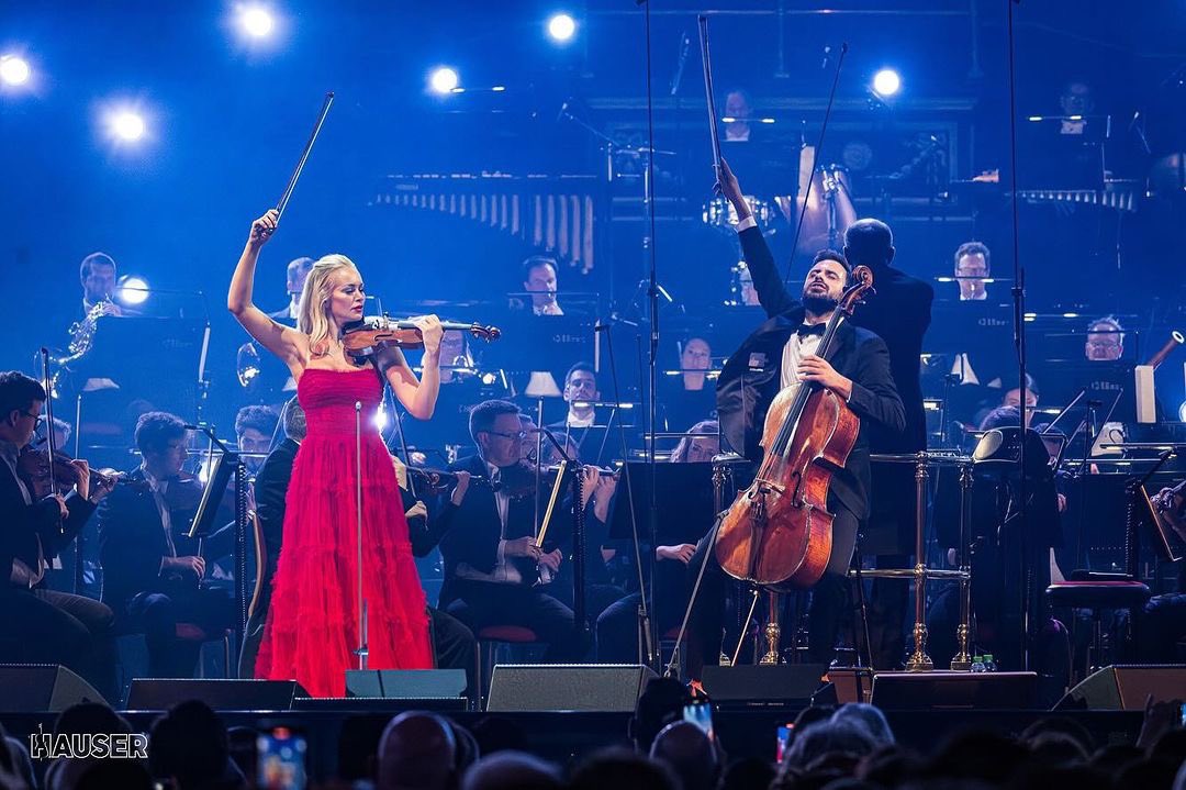 Huge thanks to gorgeous Divas who made last night truly unforgettable 🙏❤️ #hausermusic #hausercello #tour2024