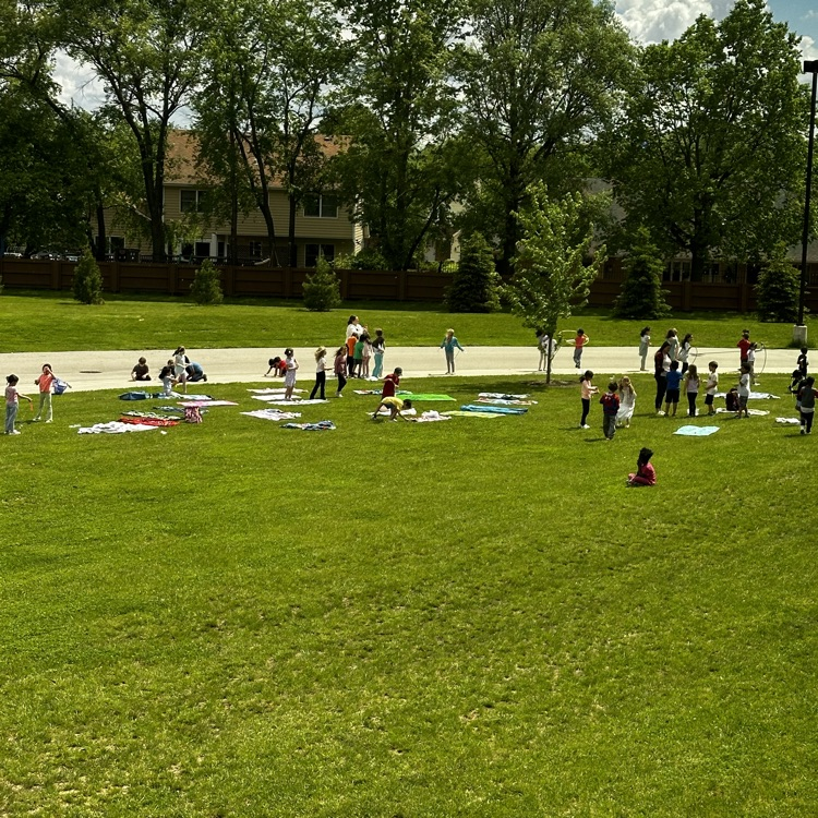 Wallin Oaks K9s are on "P" day in the ABC countdown. It's picnic day!  Staff and students are enjoying every bit of the celebrations.