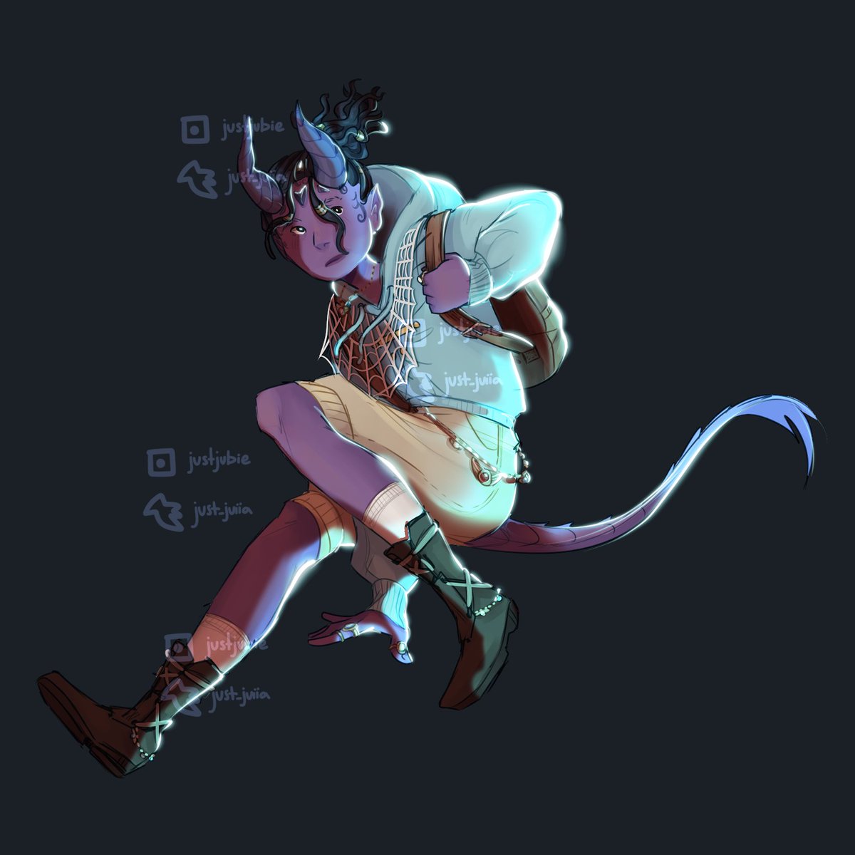 justjubiie's tweet photo. random dnd character designs :> https://t.co/PtoK5MliKF
