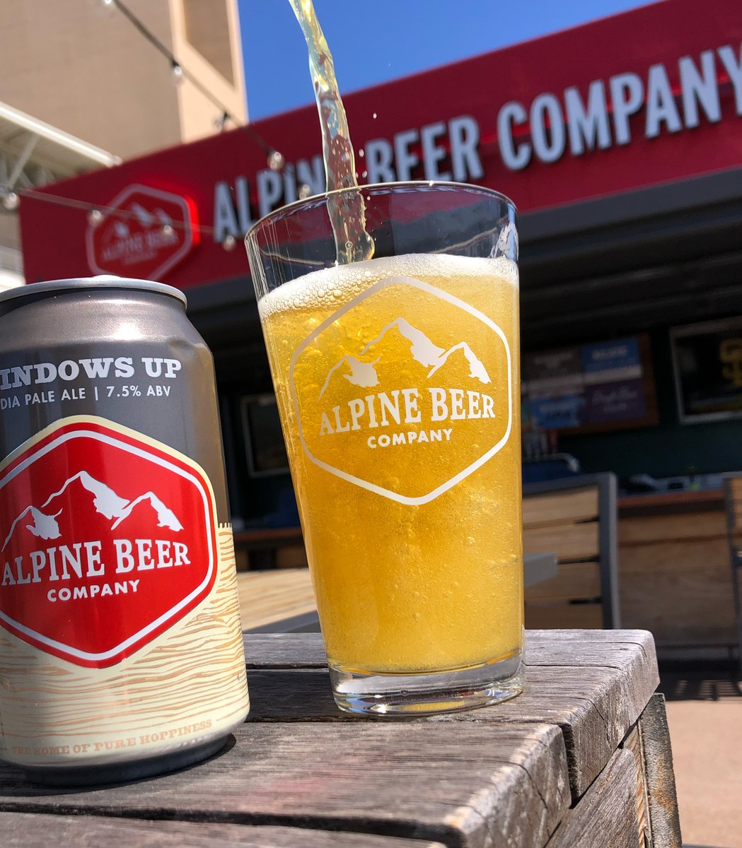 Alpine on deck! Hit the Alpine Beer Company Rooftop Bar located in the upper-level @petcopark section 309 to get the game going! Enjoy your favorite Alpine brews with 180-degree Coronado bridge views. #LetsGoPadres #AlpineBeerCo